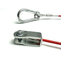 Abrissleine 2300 Gabelkopf/Karabiner